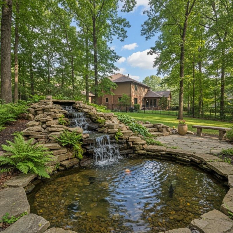Pond Waterfall Repair