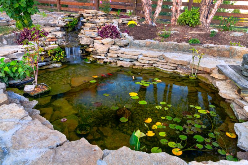 Pond Waterfall Repair