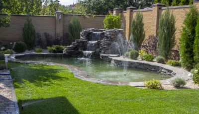 Pond Waterfall Repair