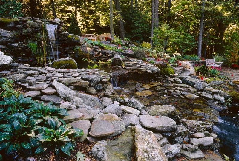 Pond Waterfall Repair